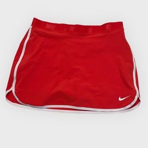 Nike Orange Golf Skirt = DriFit